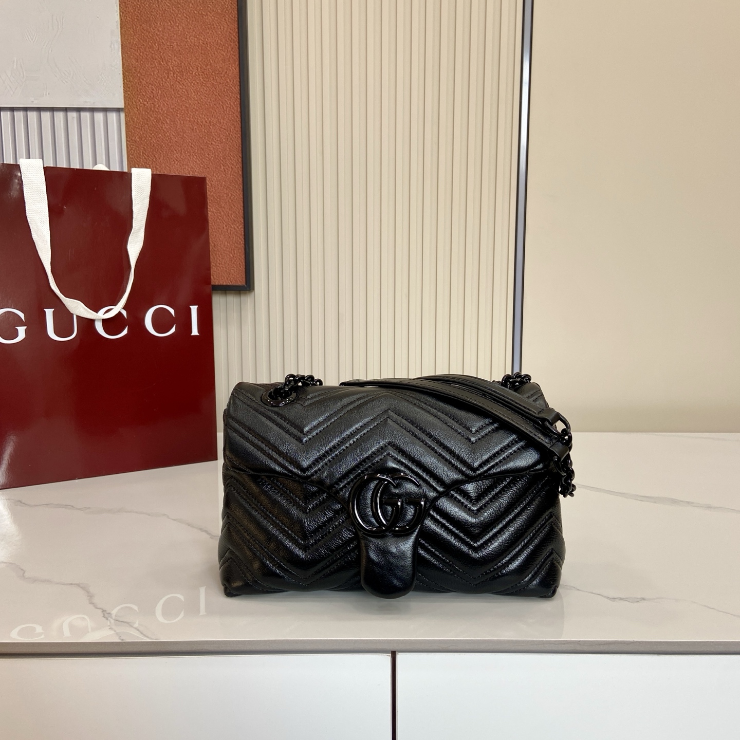 GG Marmont small shoulder bag 855371