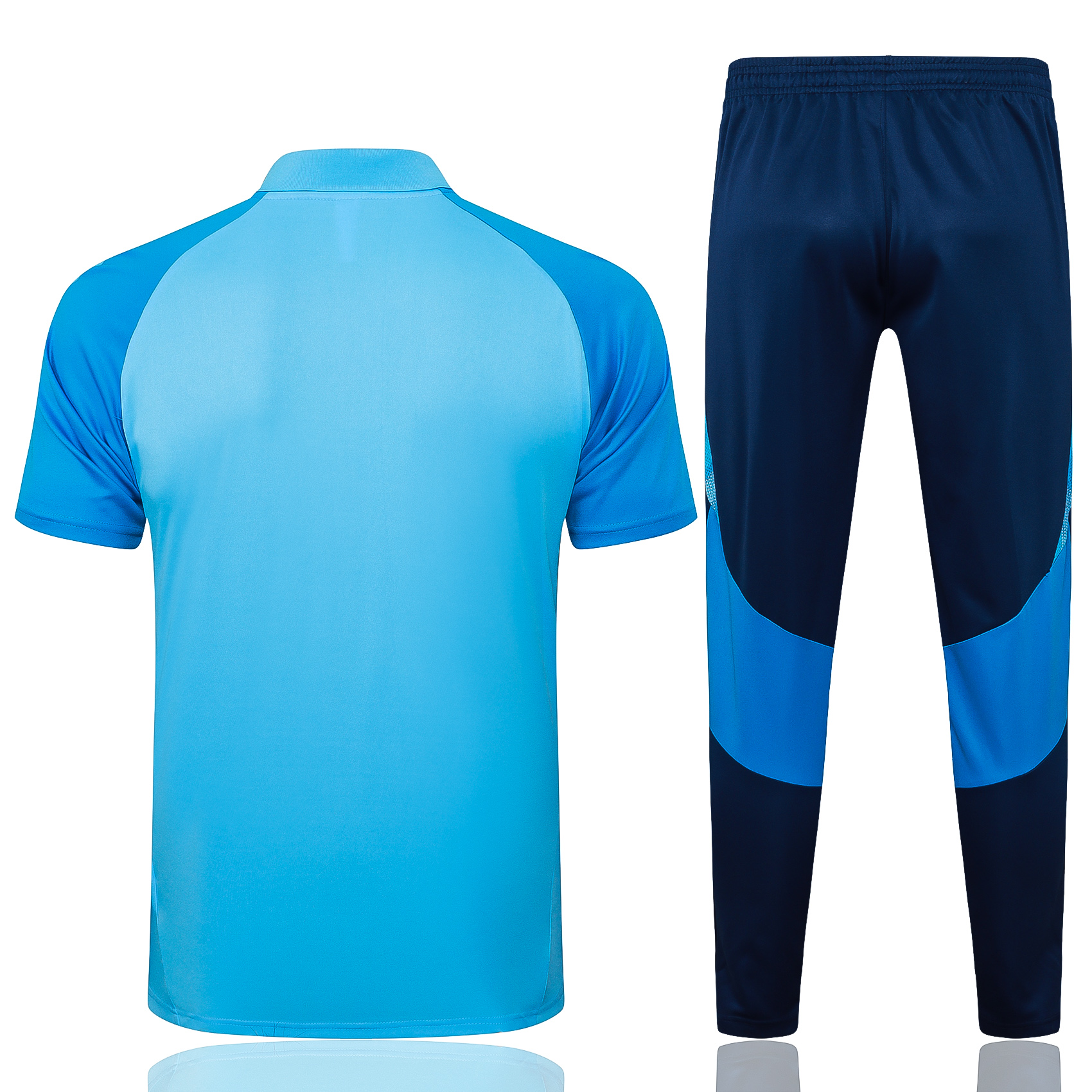 24-25 Flamengo Short Sleeves  Long Pants Training Suit C1145