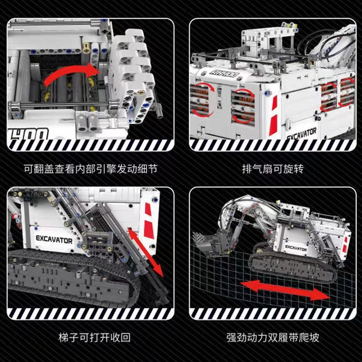 MOULD KING 13130S - Terex RH400 Mining Excavator