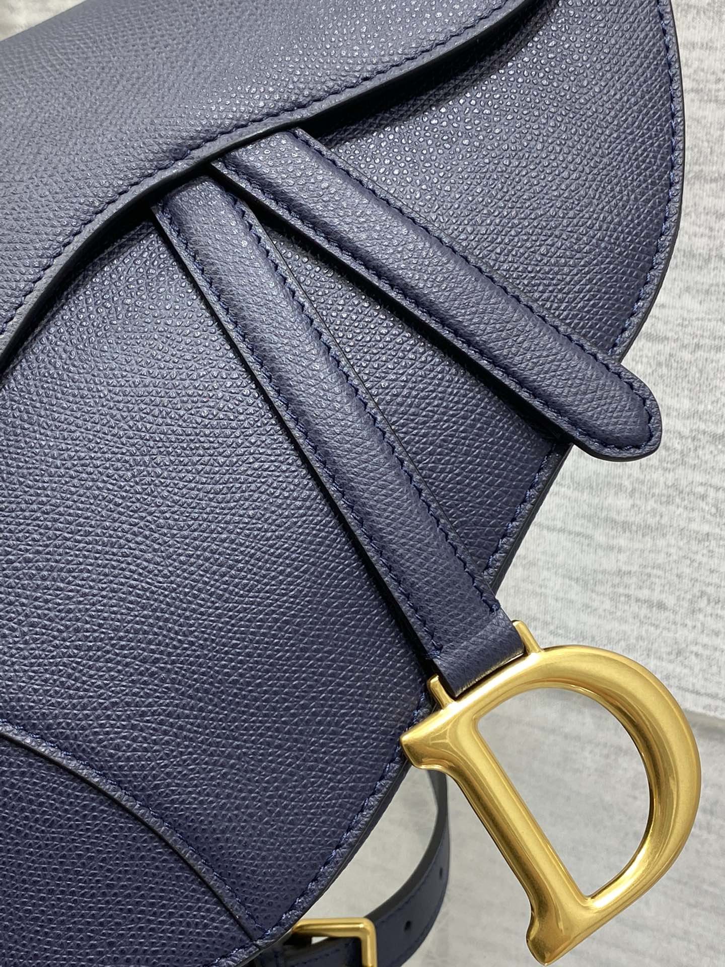 Dior Dark blue Saddle Bag With Strap