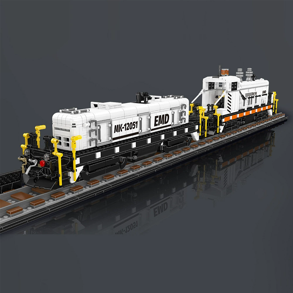 MOULD KING 12051 - EMO SW1500 Diesel Locomotive