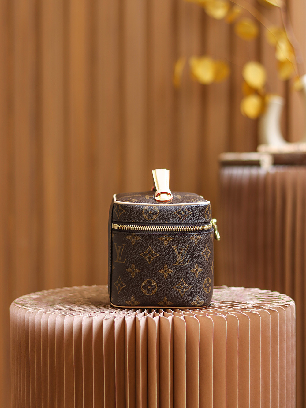 Louis Vuitton LV Nice Mini Toiletry Pouch M44495