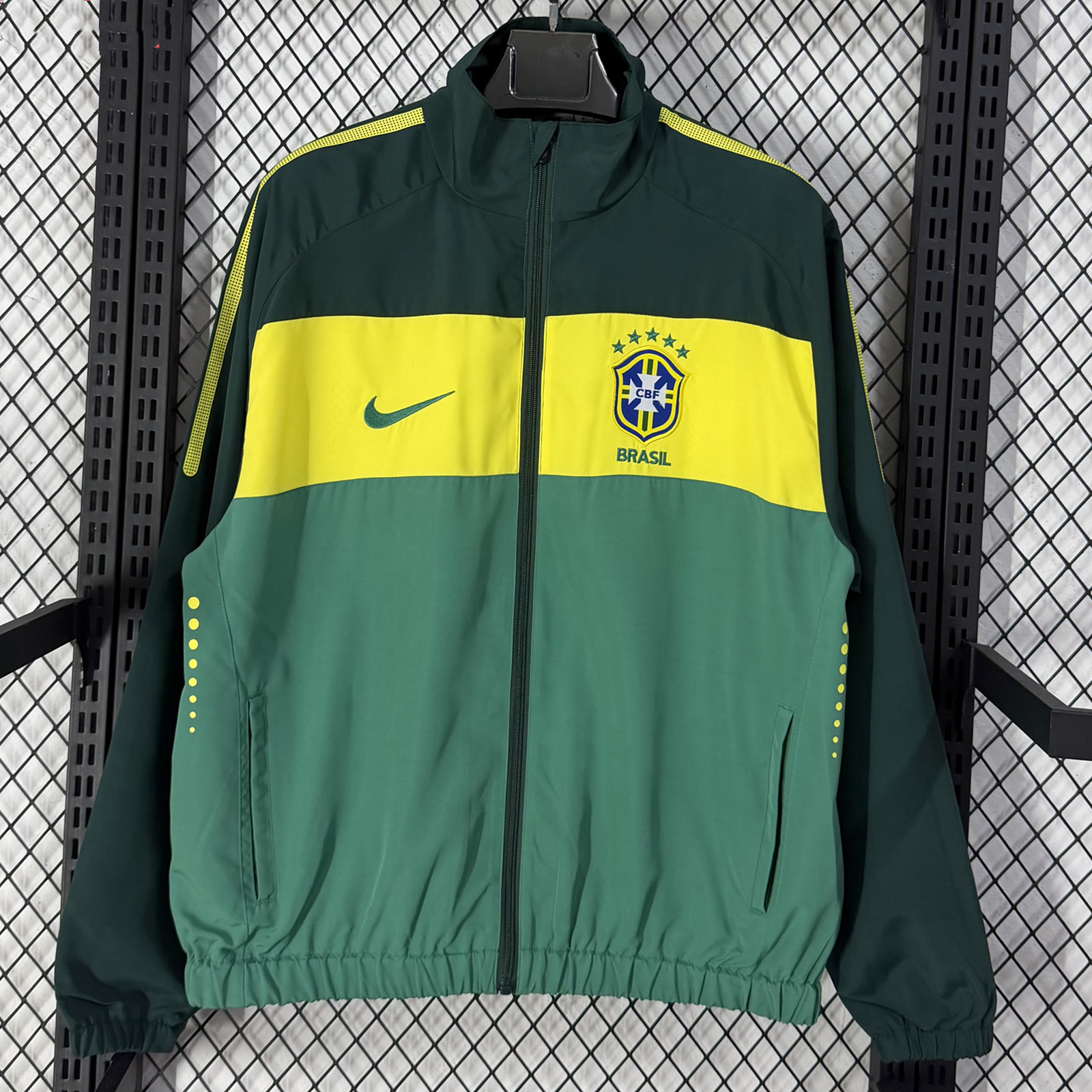 Brazil Training Windbreaker 2026 | Soc Jersey - Premium Football Jersey