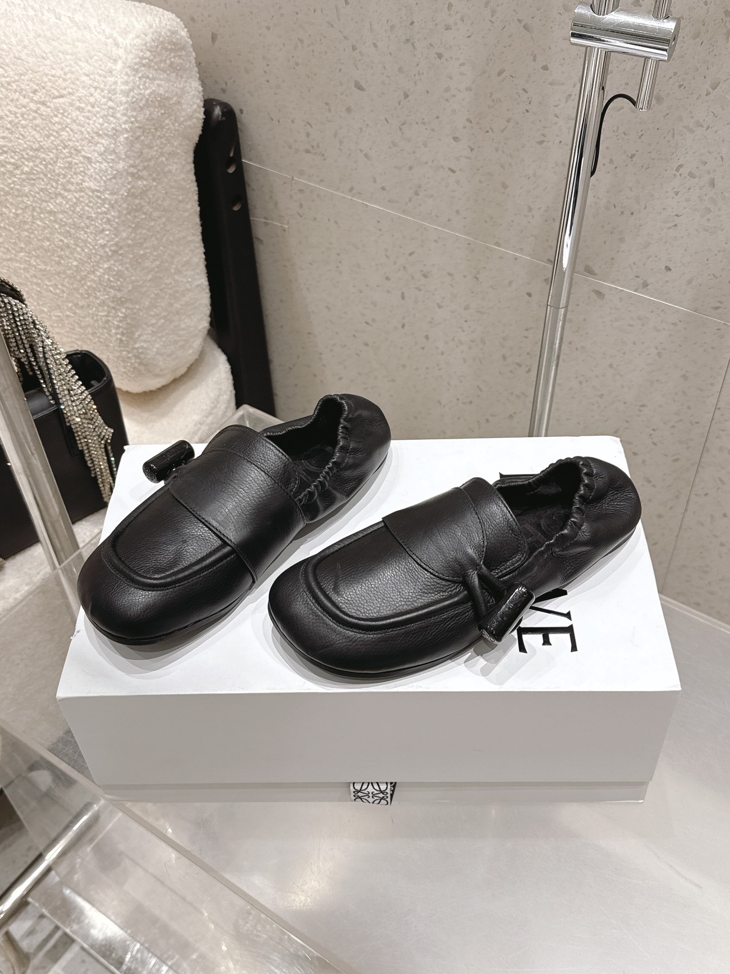 Loewe soft Toggle leather Loafer