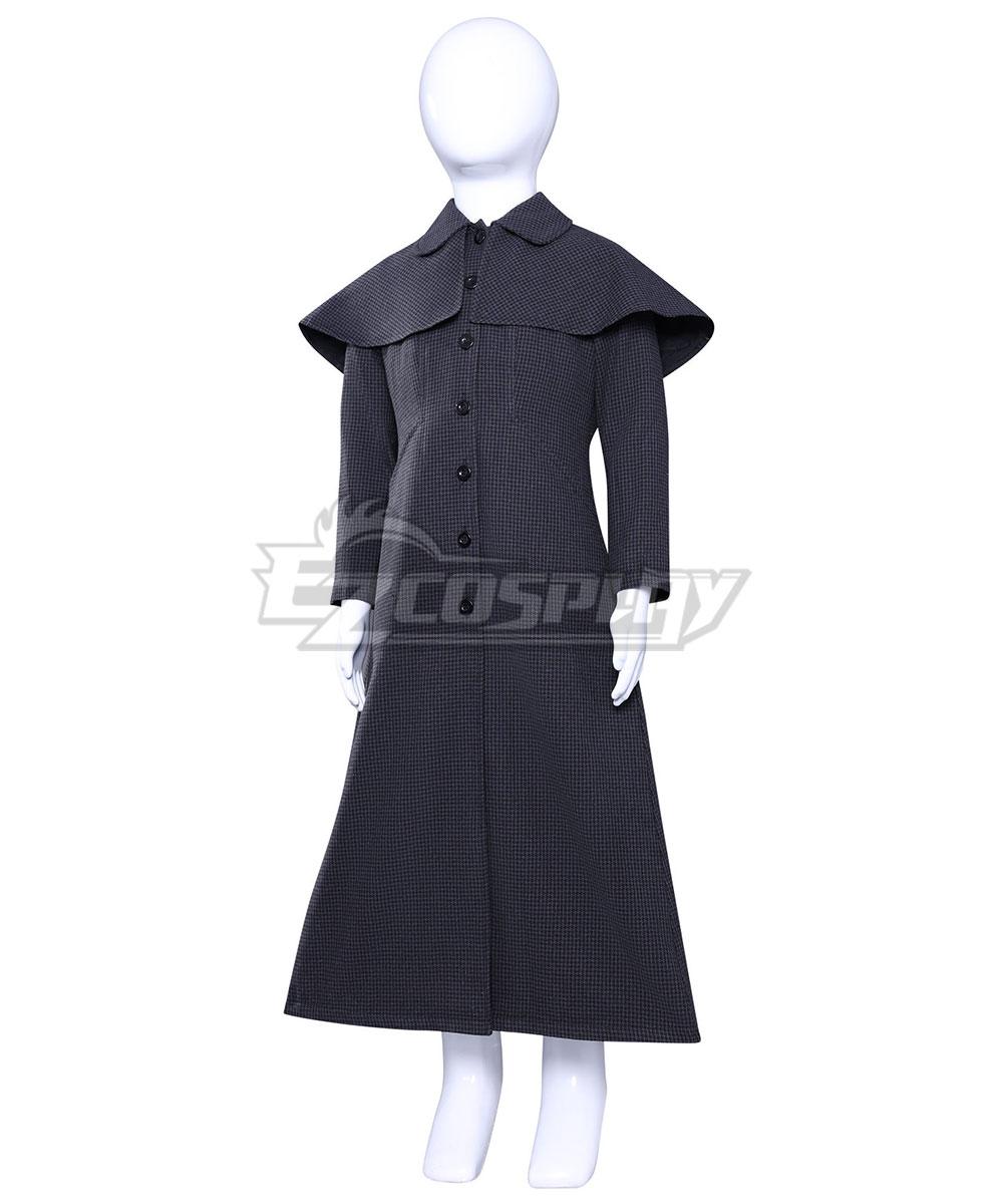 Kid Size Wednesday Season 2 Wednesday Only Coat Cosplay Costume