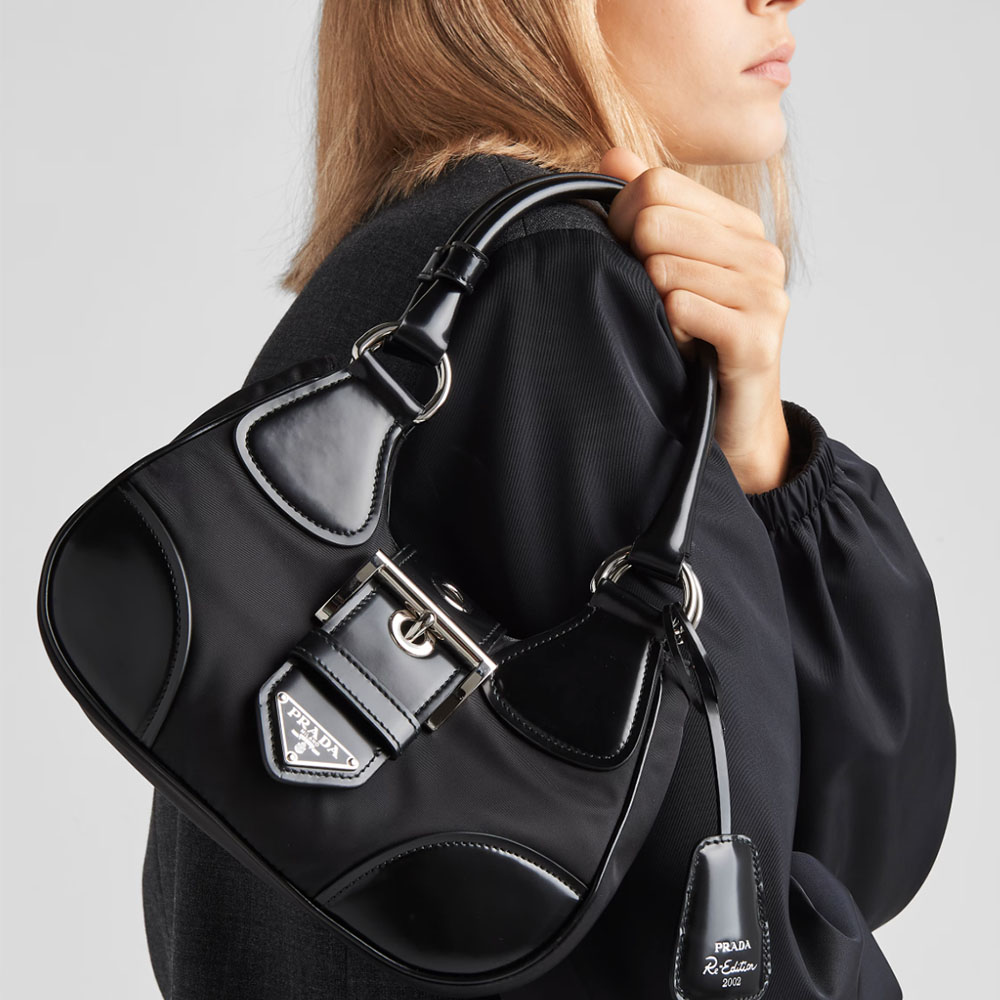 Prada Moon Re-Nylon Handbag