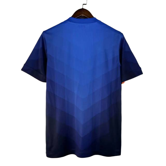 Retro  Netherlands 2014 Away Blue