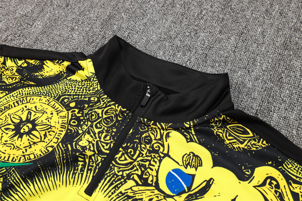 Brazil Kids Training Suit 24/25 | Soc Jersey - Premium Football Jersey