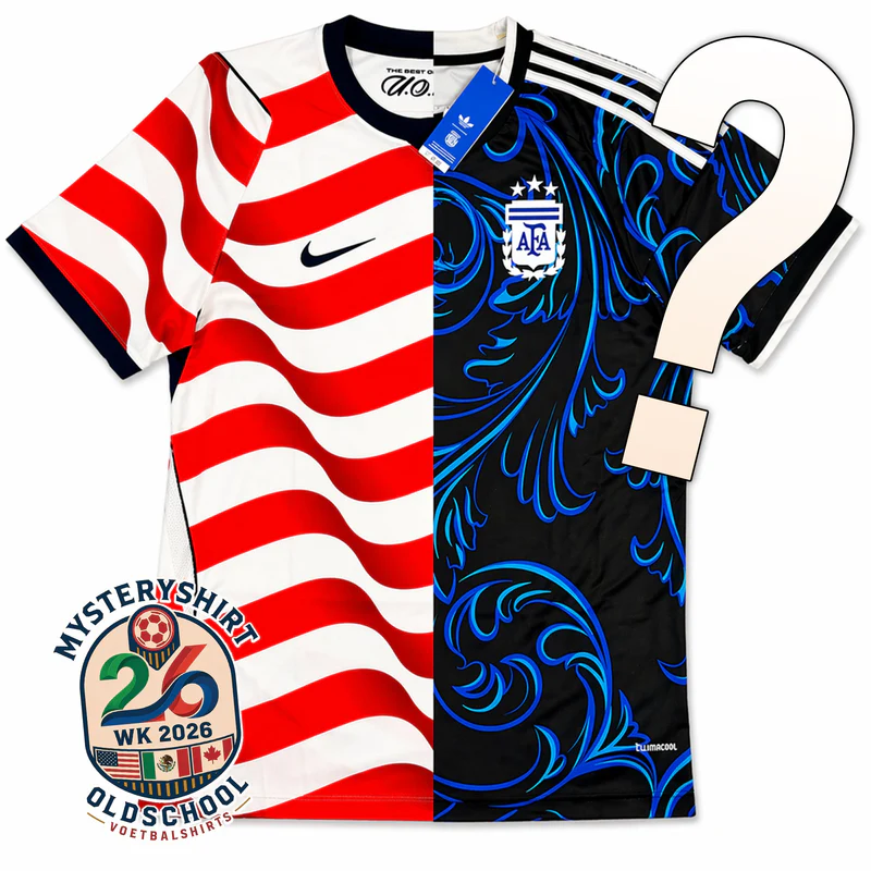 2026 World Cup National Team Mystery Jersey 5-Piece Set(Mens Fan Version)