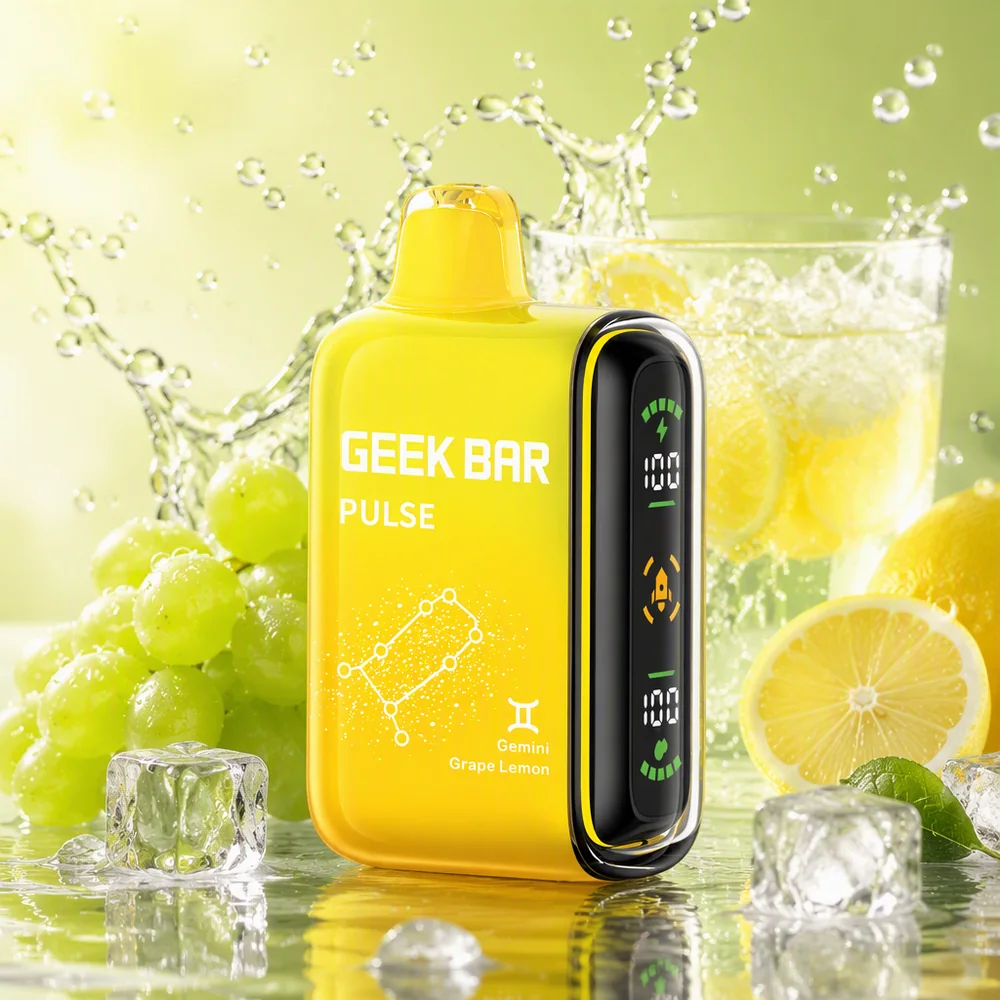 Geek Bar Pulse 15K Disposable Vape - Grape Lemon