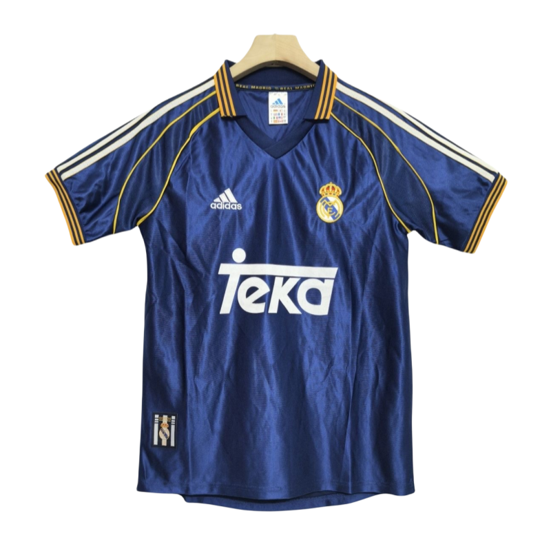Real Madrid Retro Jersey away Football Shirt 1998-00