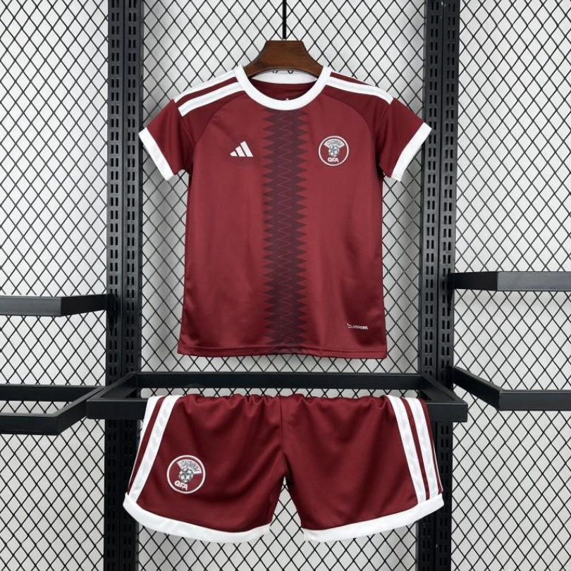 2026 Kids Qatar World Cup Home Kit 16-28