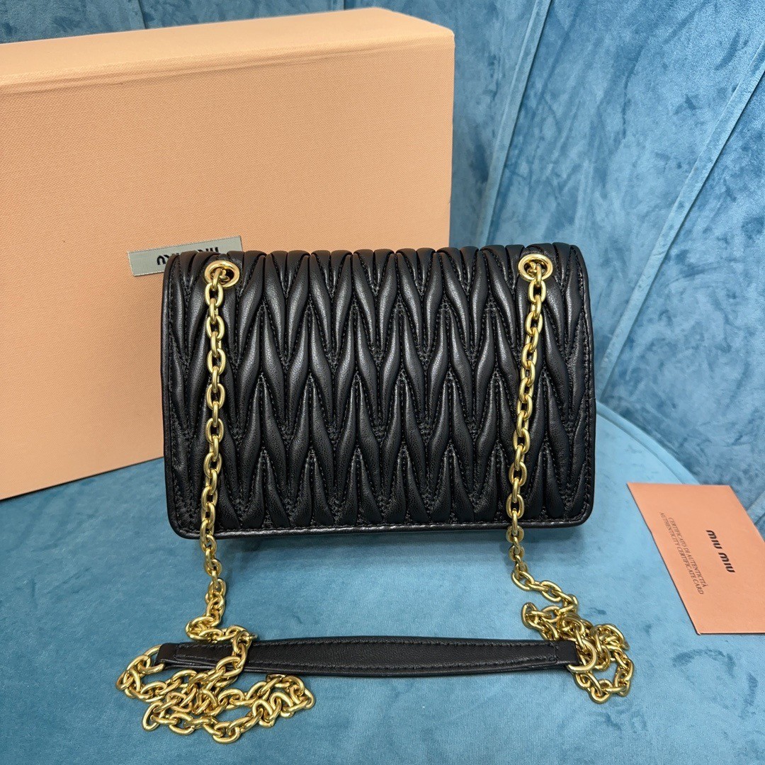 Miumiu matelassé nappa leather mini Bag