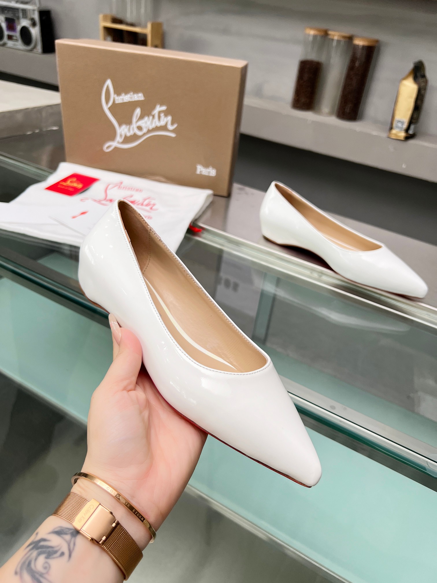 Christian Louboutin Patent leather Ballet Flat