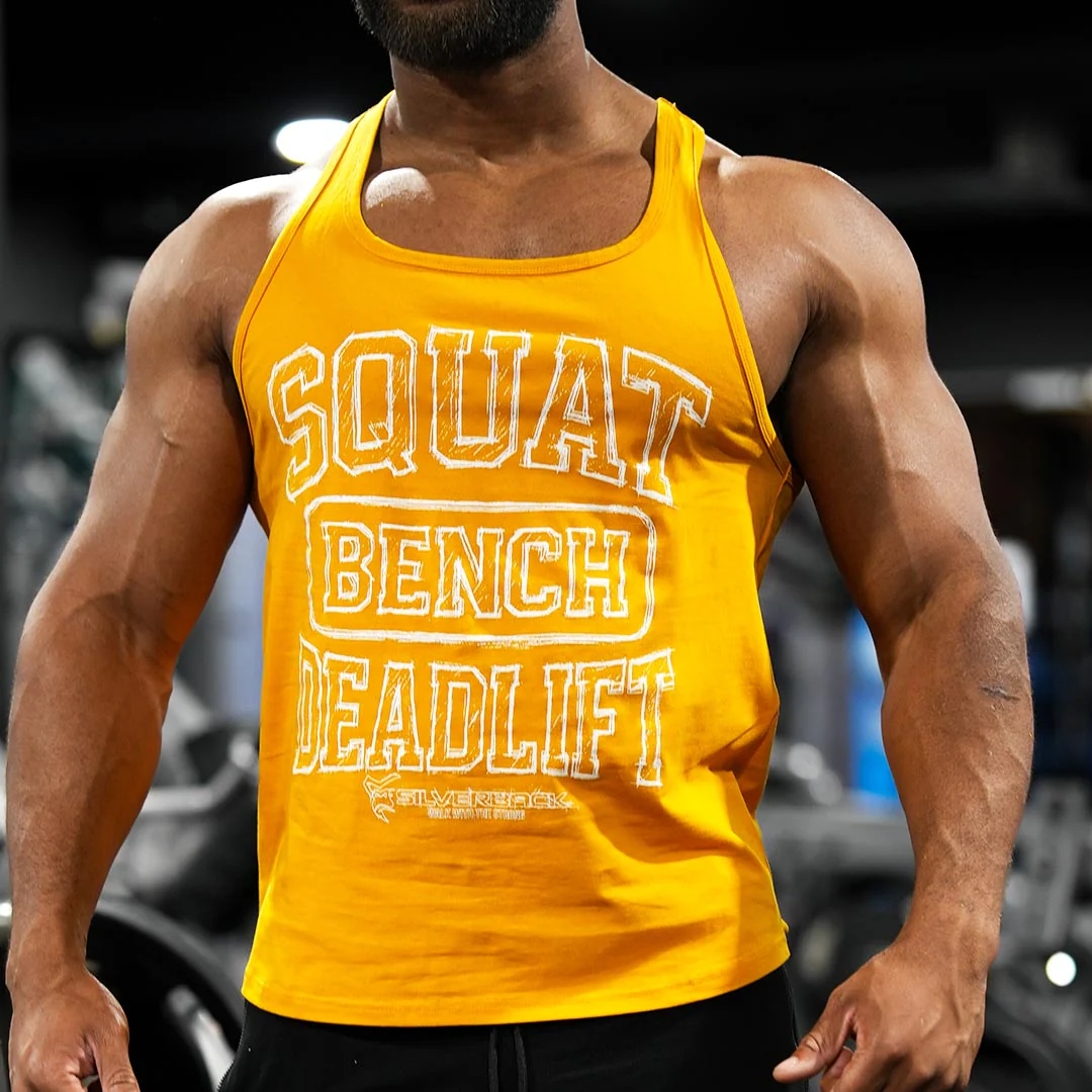 (Pre-order)Squat Bench Deadlift Stringer Vest