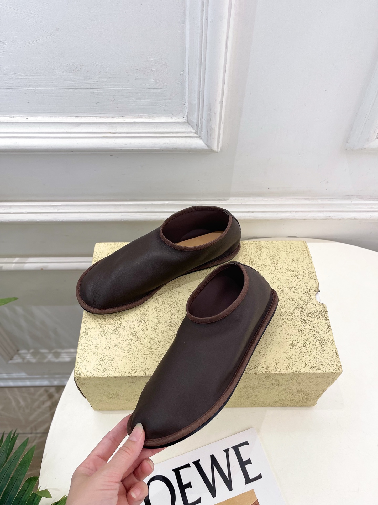 The Row lambskin Loafer