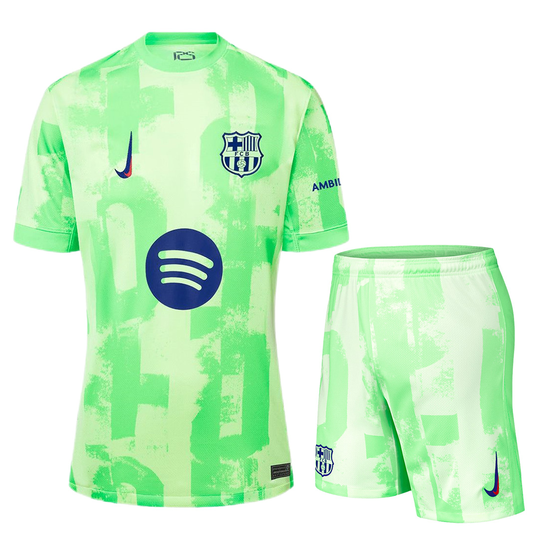 Super Replica Barcelona Third Spotify Logo Without Text Jersey Kit 24/25