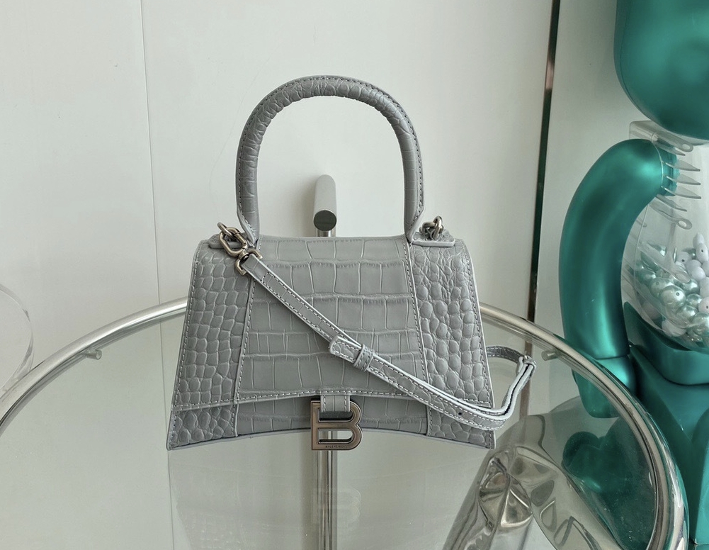 Balenciaga Hourglass Mini&Small Top Handle Bag