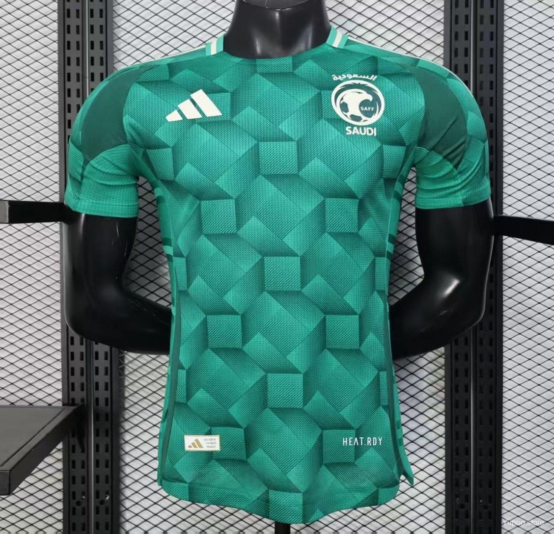 Player Version 2025 Saudi Arabia Home Jersey S-2XL