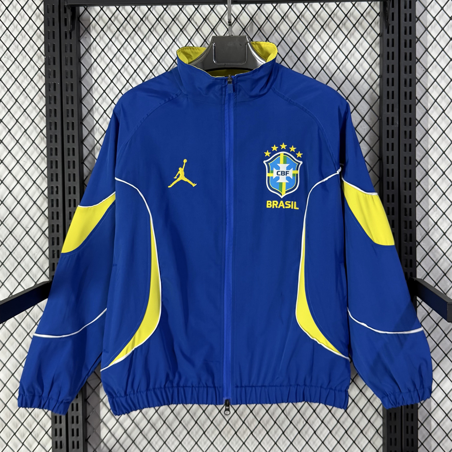 Brazil Training Windbreaker 2026 | Soc Jersey - Premium Football Jersey