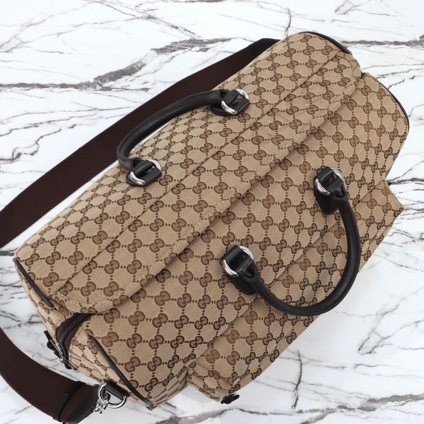 Gucci Bag GG Canvas Medium Duffle Bag