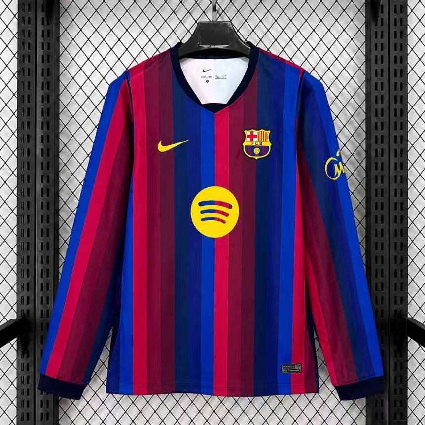Barcelona 26/27Home Long Sleeves S-3XL