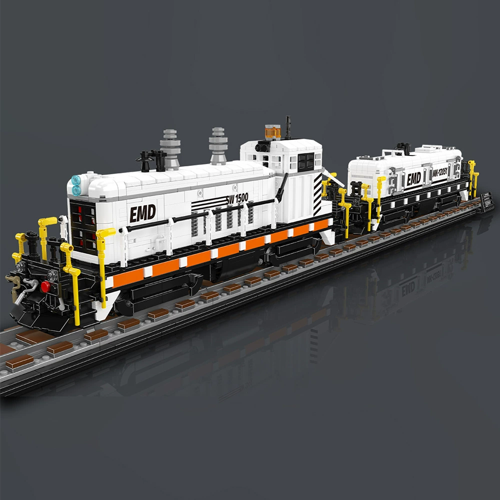 MOULD KING 12051 - EMO SW1500 Diesel Locomotive