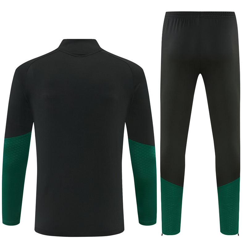 Mexico 2026 Training Suit Half Zipper Black