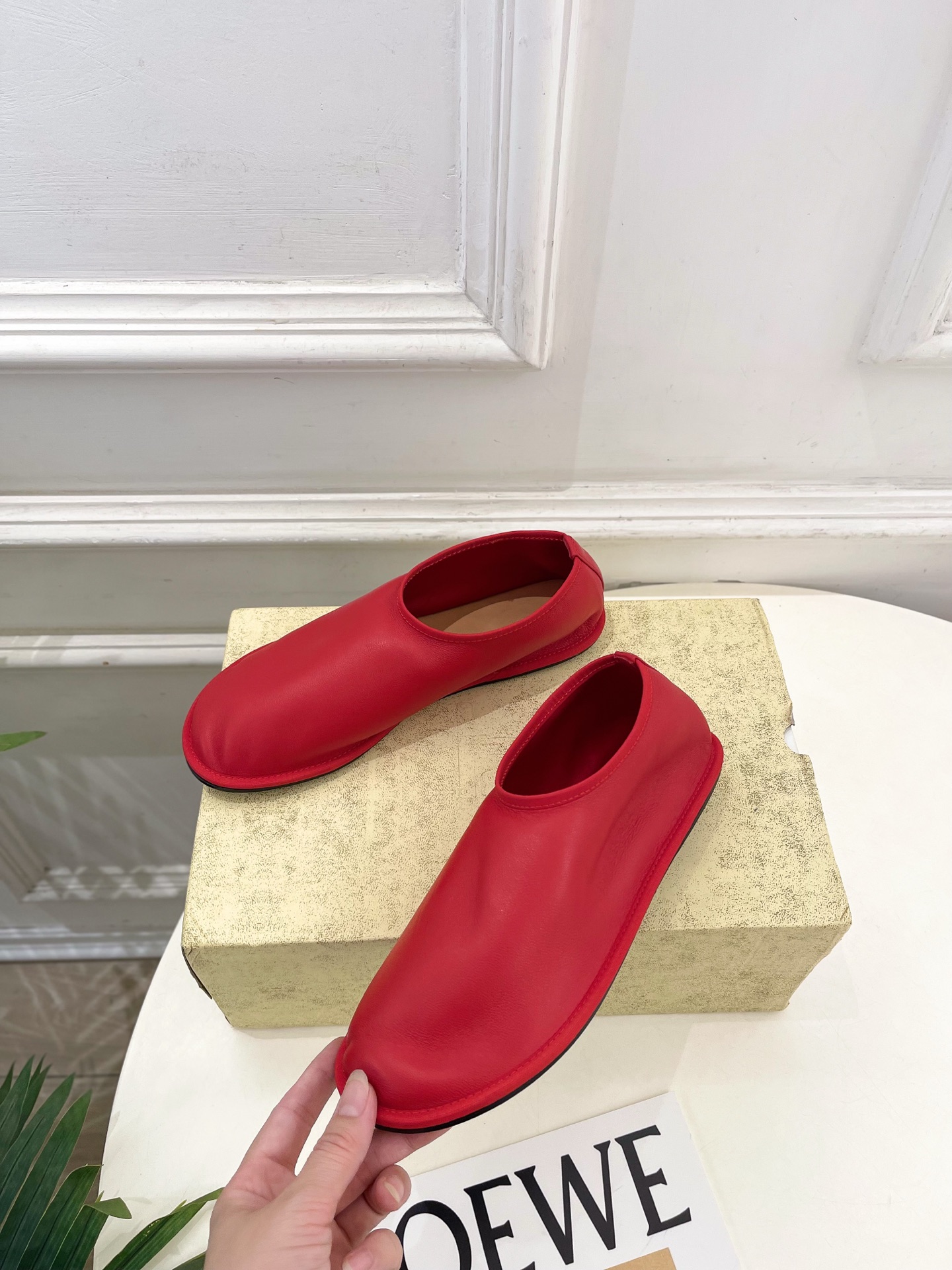 The Row lambskin Loafer