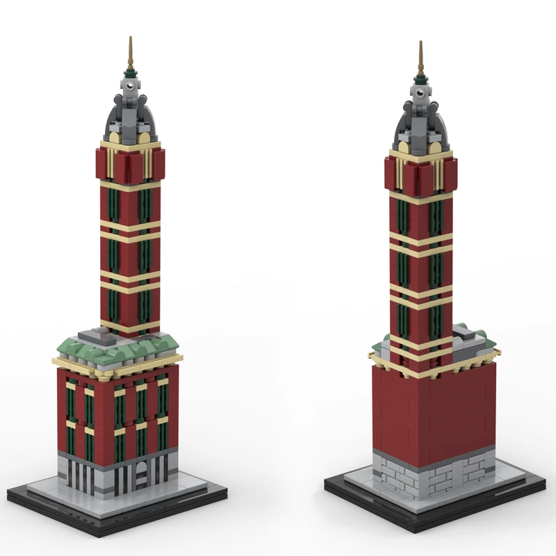 MOC 132578 - Singer Building 1:800 Scale