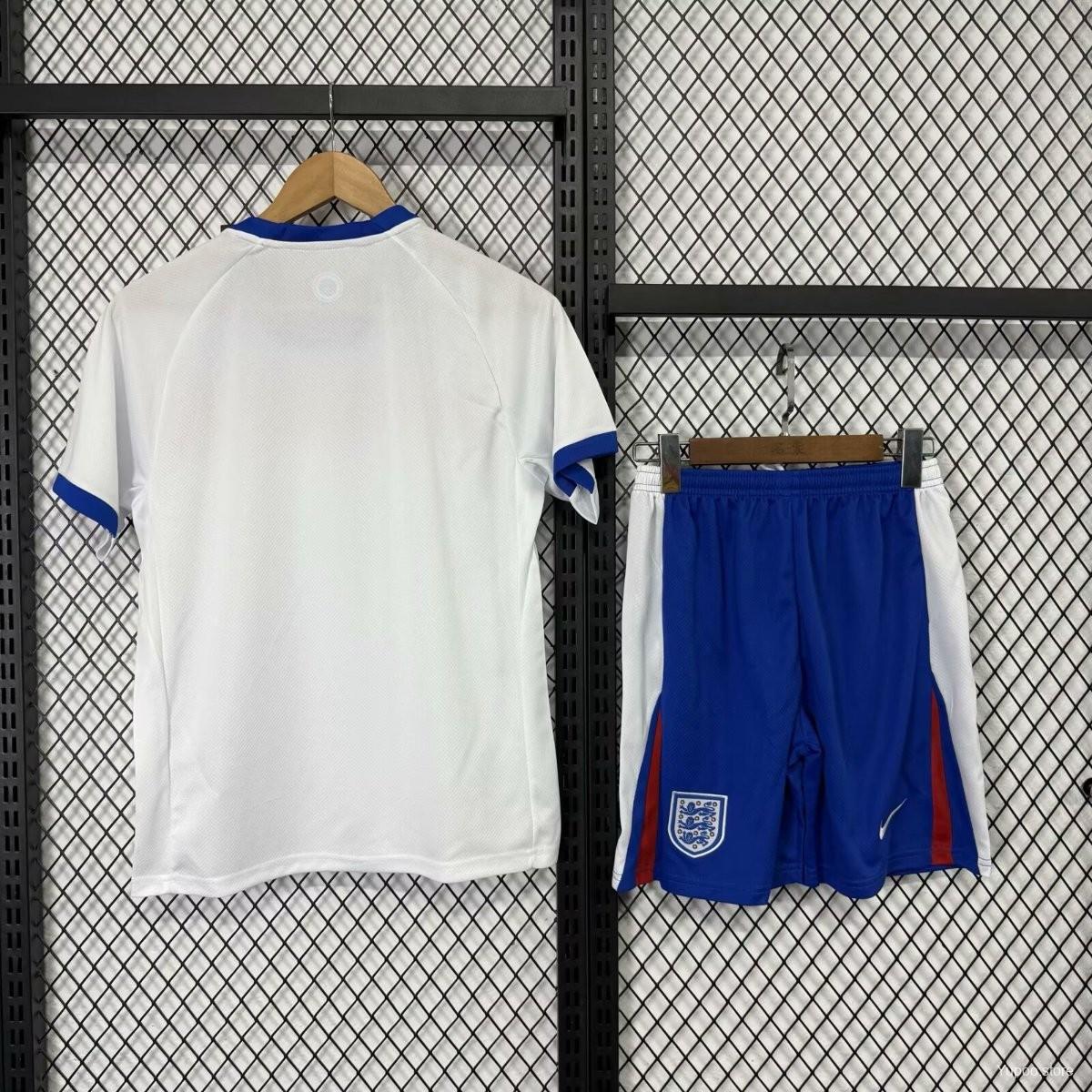 2025 Kids England Home Jersey 16-28