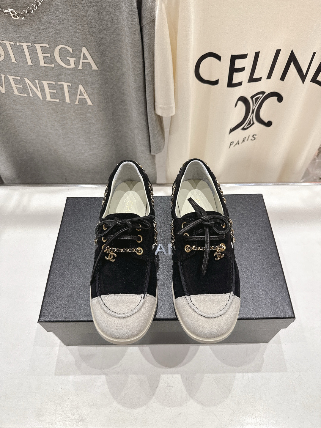 Chanel Suede Loafers