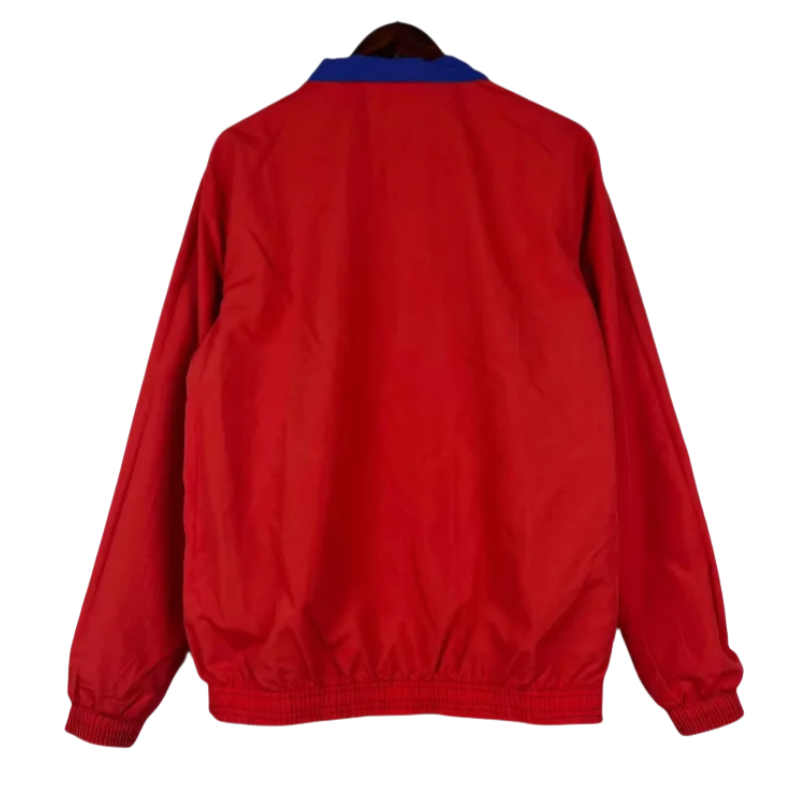 2023-2024 Juventus Reversible Windbreaker（Blue-red）Soccer Jersey 1:1 Thai Quality