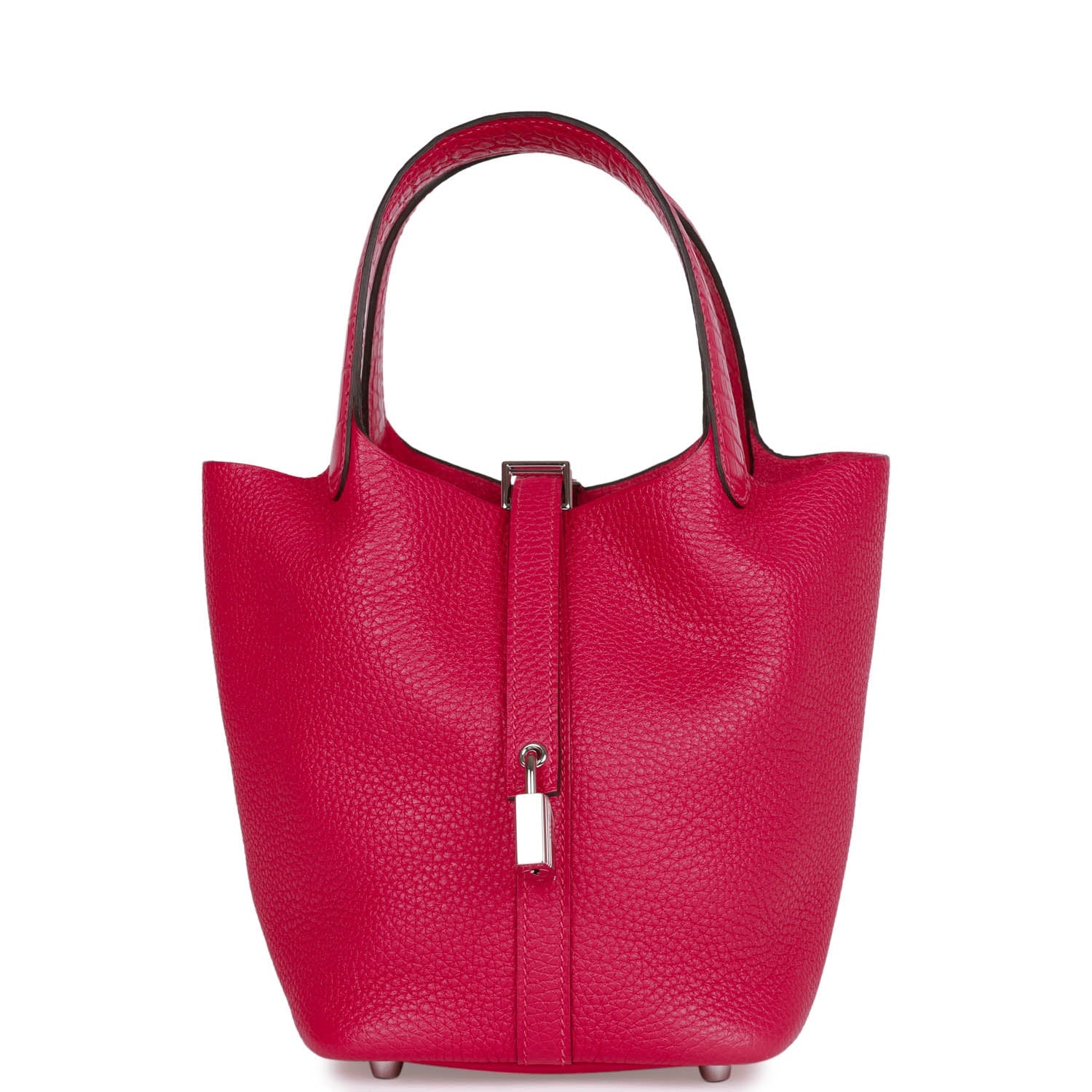 Hermes Picotin Lock 18 Framboise Clemence and Matte Alligator Touch Palladium Hardware 1416982
