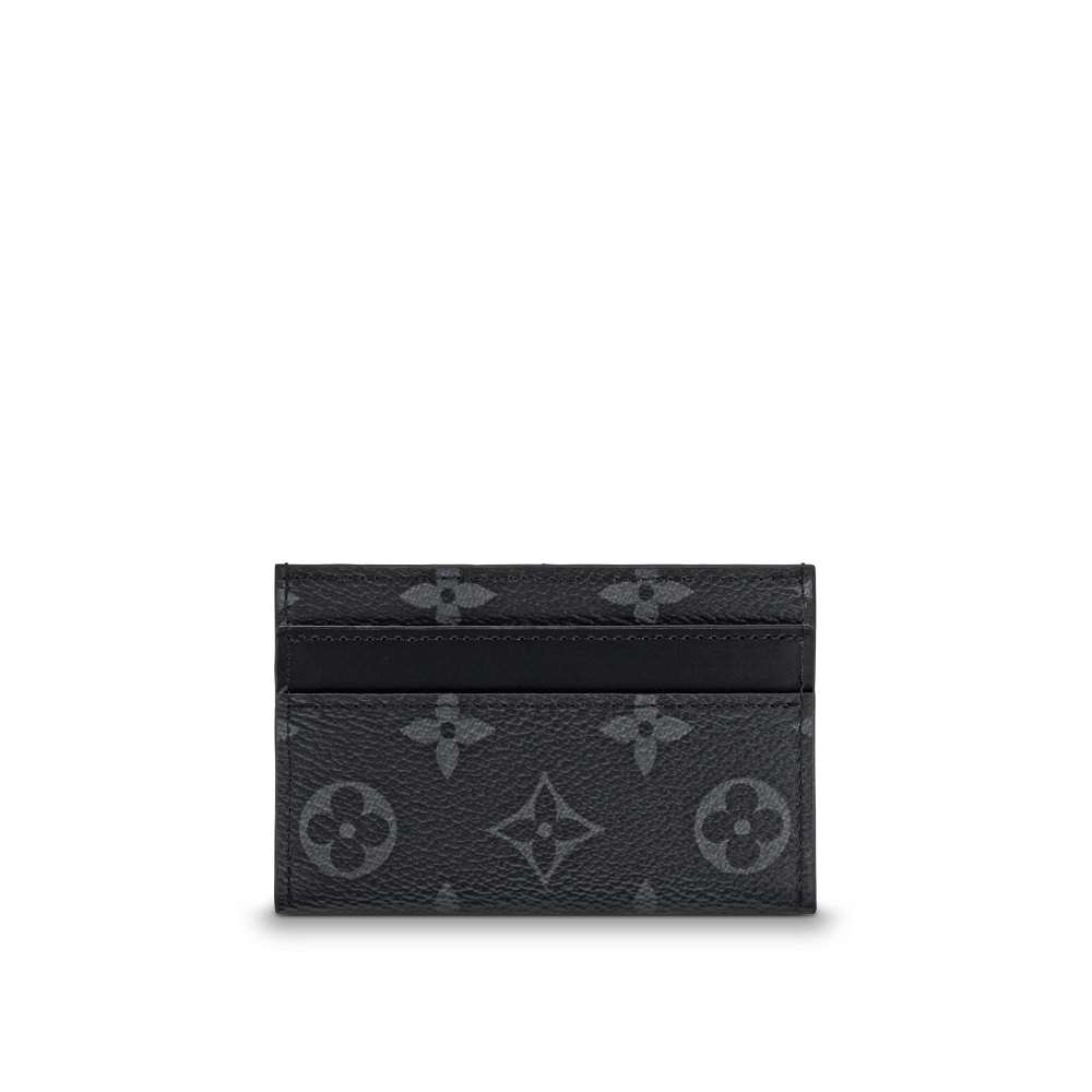 Double Card Holder Monogram Eclipse Canvas M62170