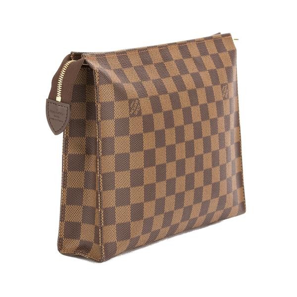 Louis Vuitton Damier Ebene Clutches Brown N47543