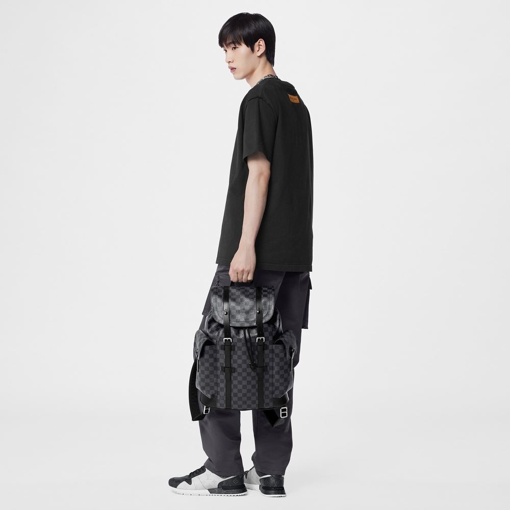 Christopher Backpack Damier Graphite Canvas N41379