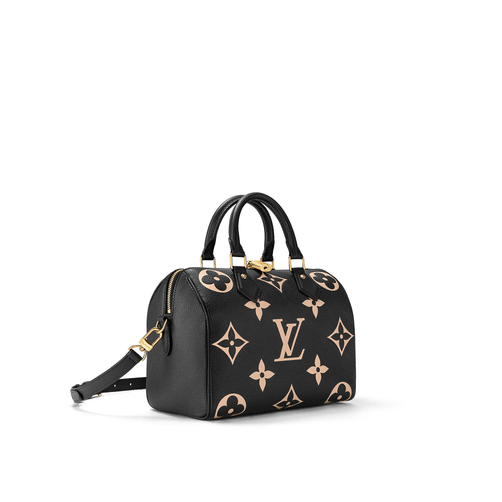 Speedy Bandoulière 25 Bicolour Monogram Empreinte Leather M58947
