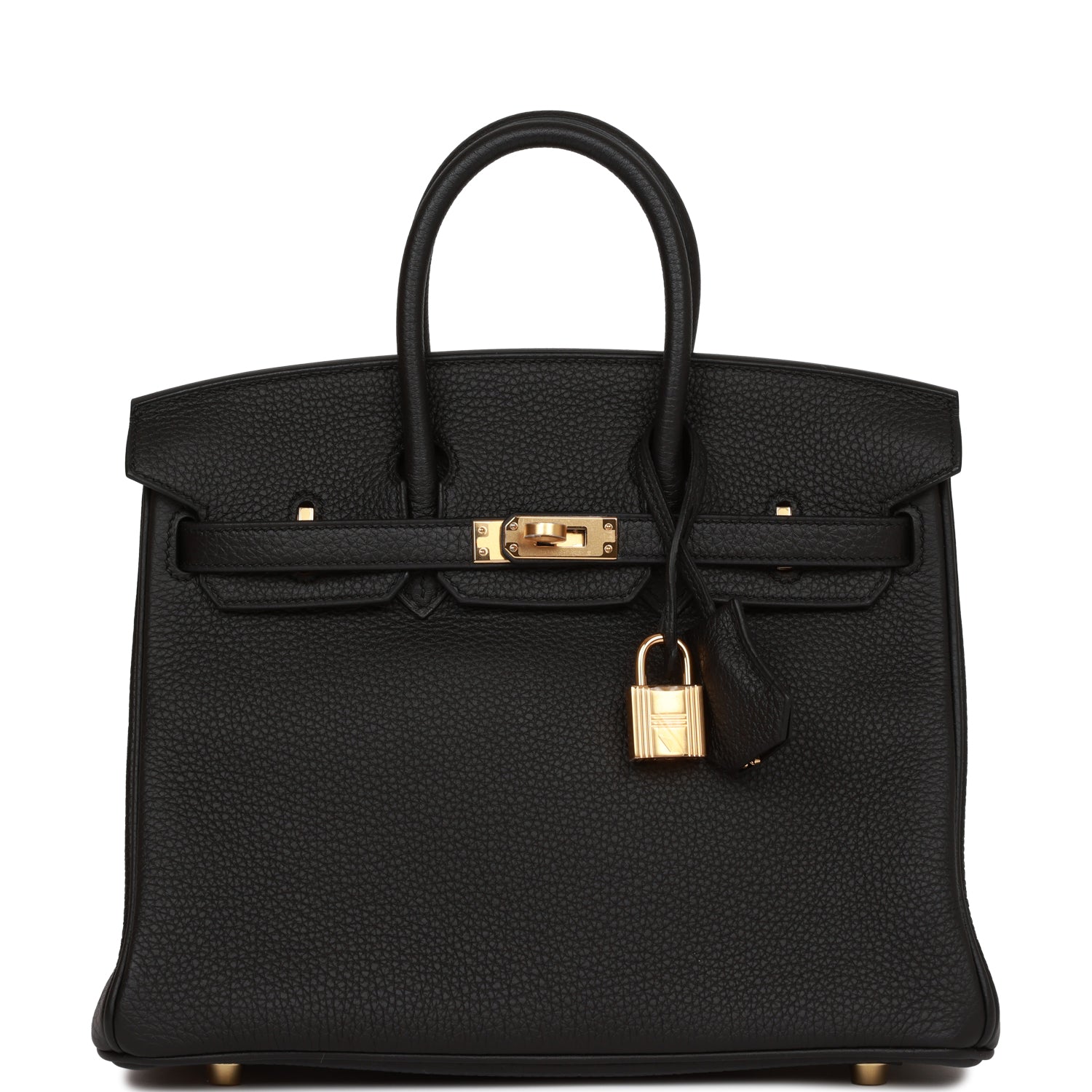 Hermes Birkin 25 Black Togo Gold Hardware 1449010