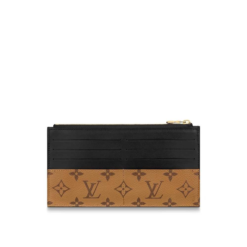 Slim Purse Monogram Reverse Canvas M80390