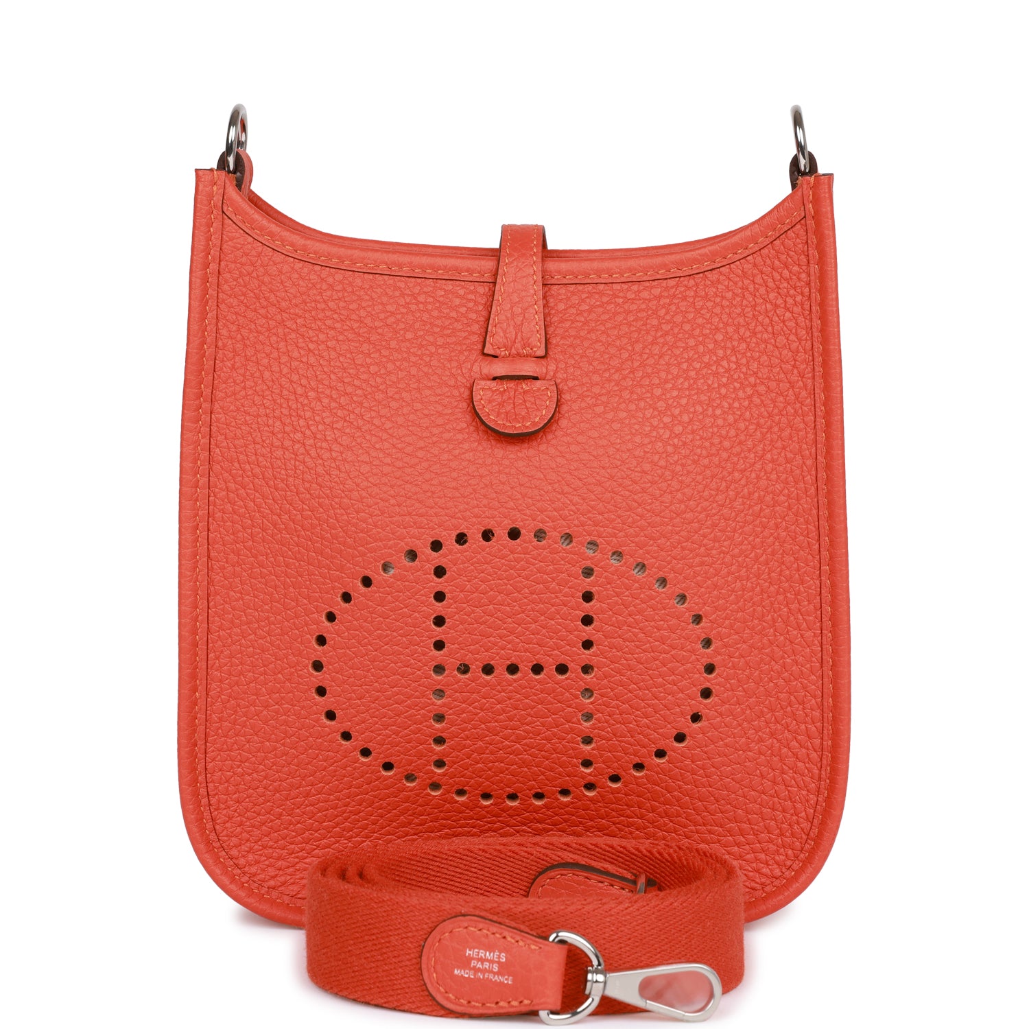 Hermes Evelyne TPM Feu Clemence Palladium Hardware 1362538