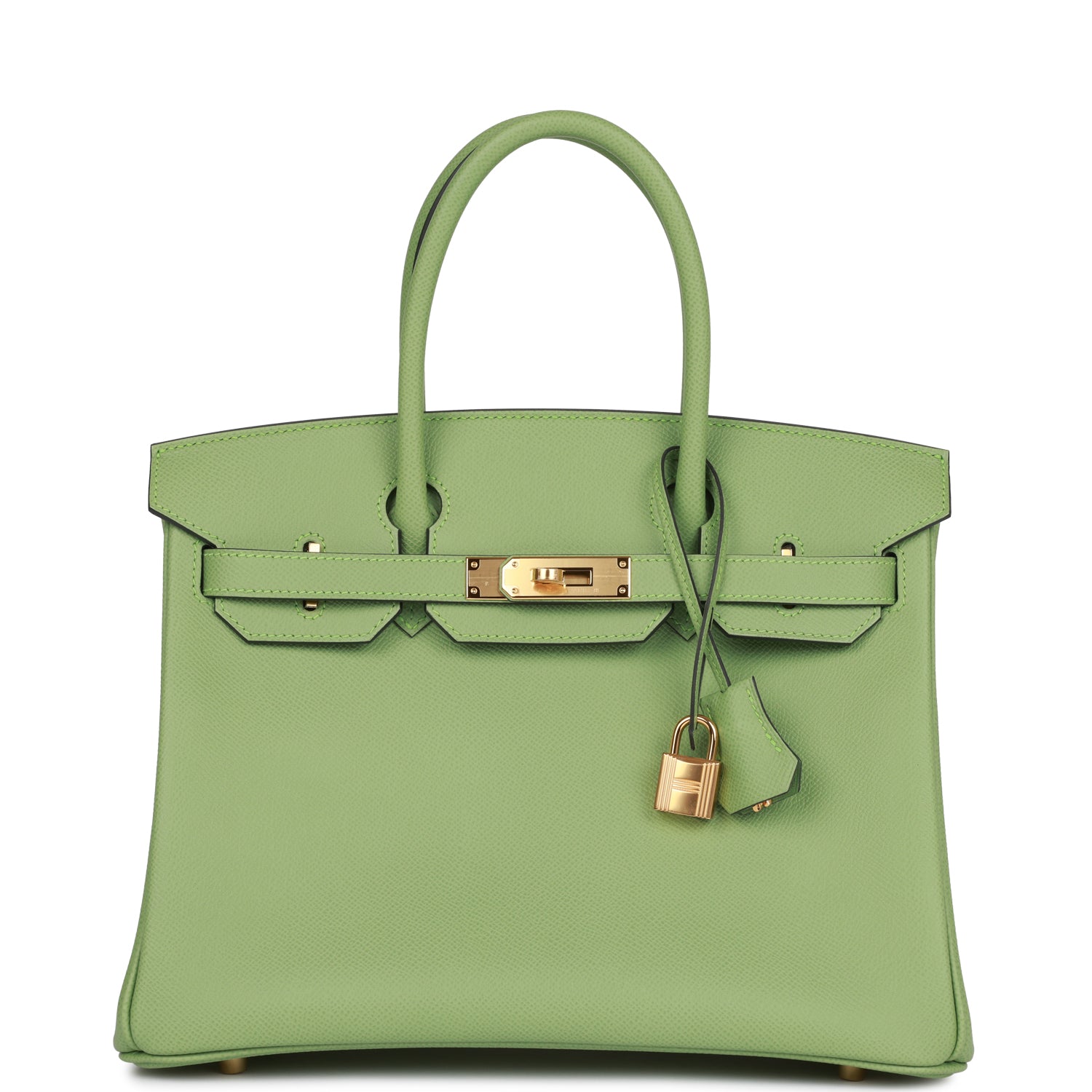 Hermes Birkin 30 Vert Criquet Epsom Gold Hardware 1416692