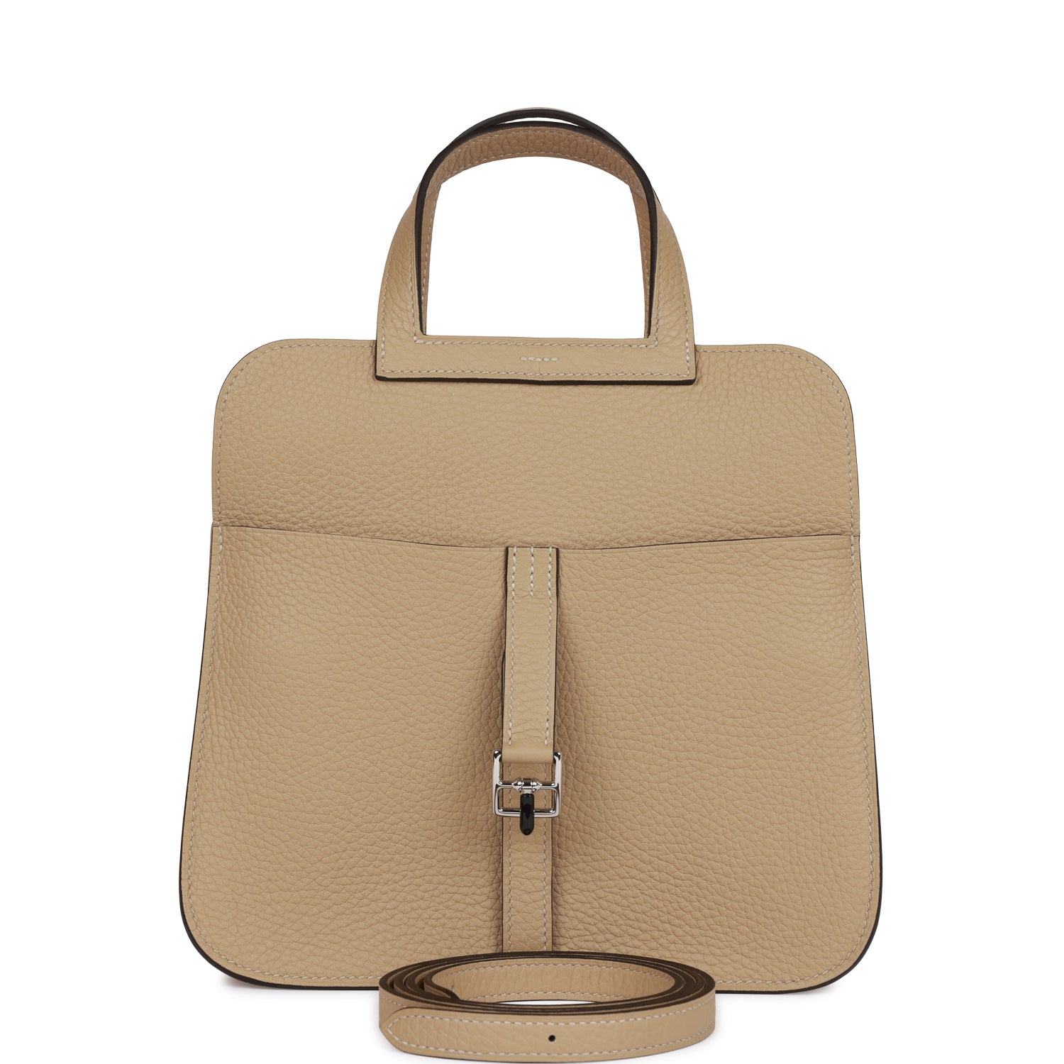 Hermes Halzan 25 Trench Clemence Verso Palladium Hardware 1163241