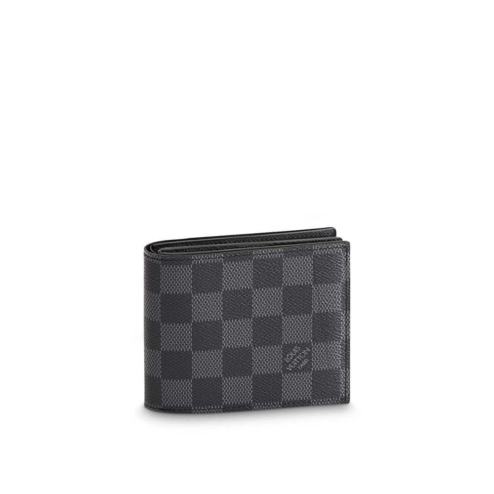Amerigo Wallet Damier Graphite Canvas N64002