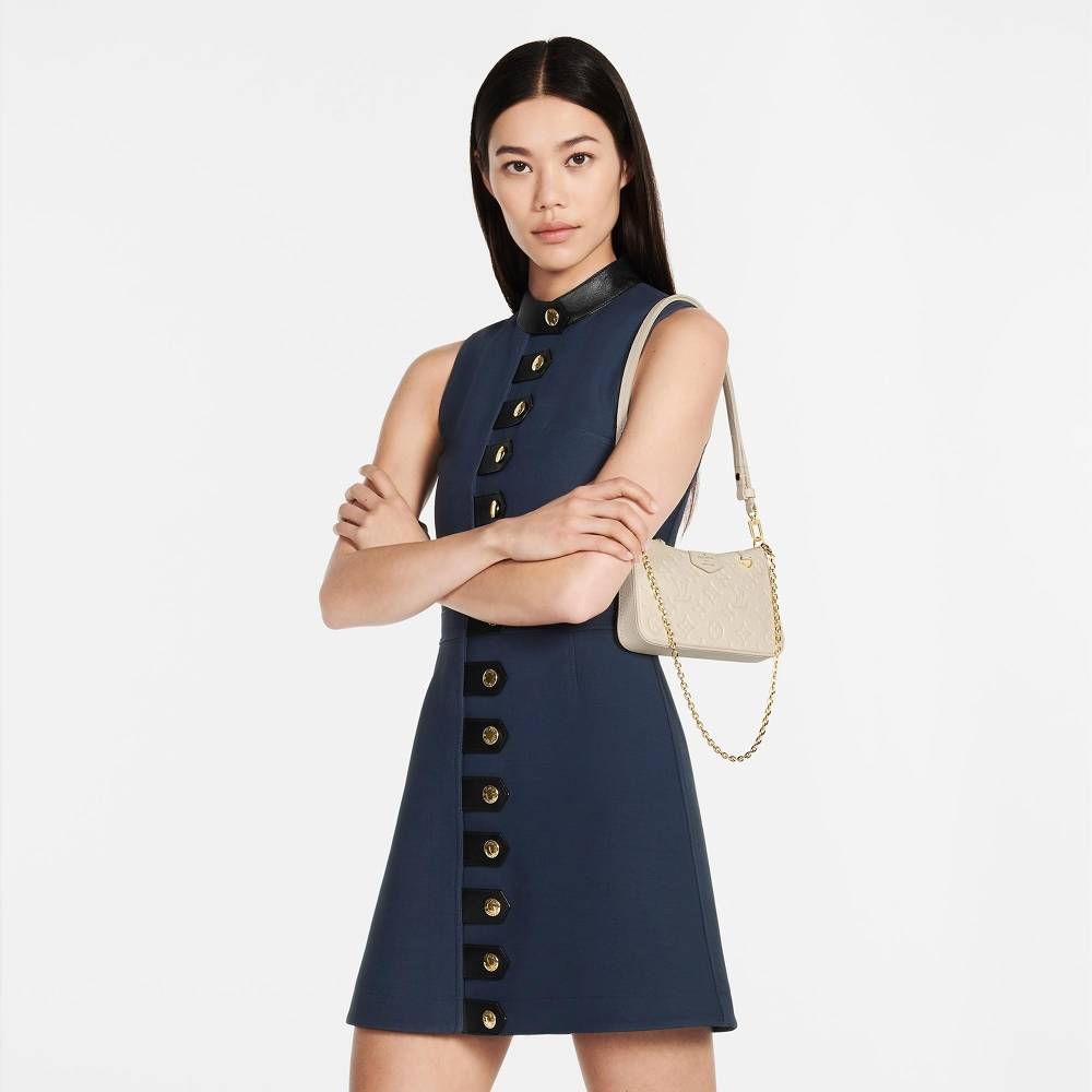 Easy Pouch On Strap Monogram Empreinte Leather M81066