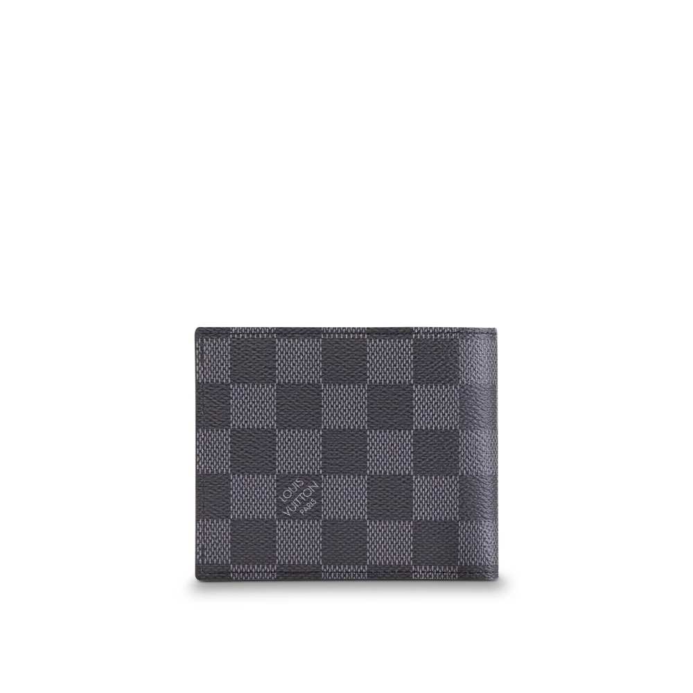 Amerigo Wallet Damier Graphite Canvas N64002