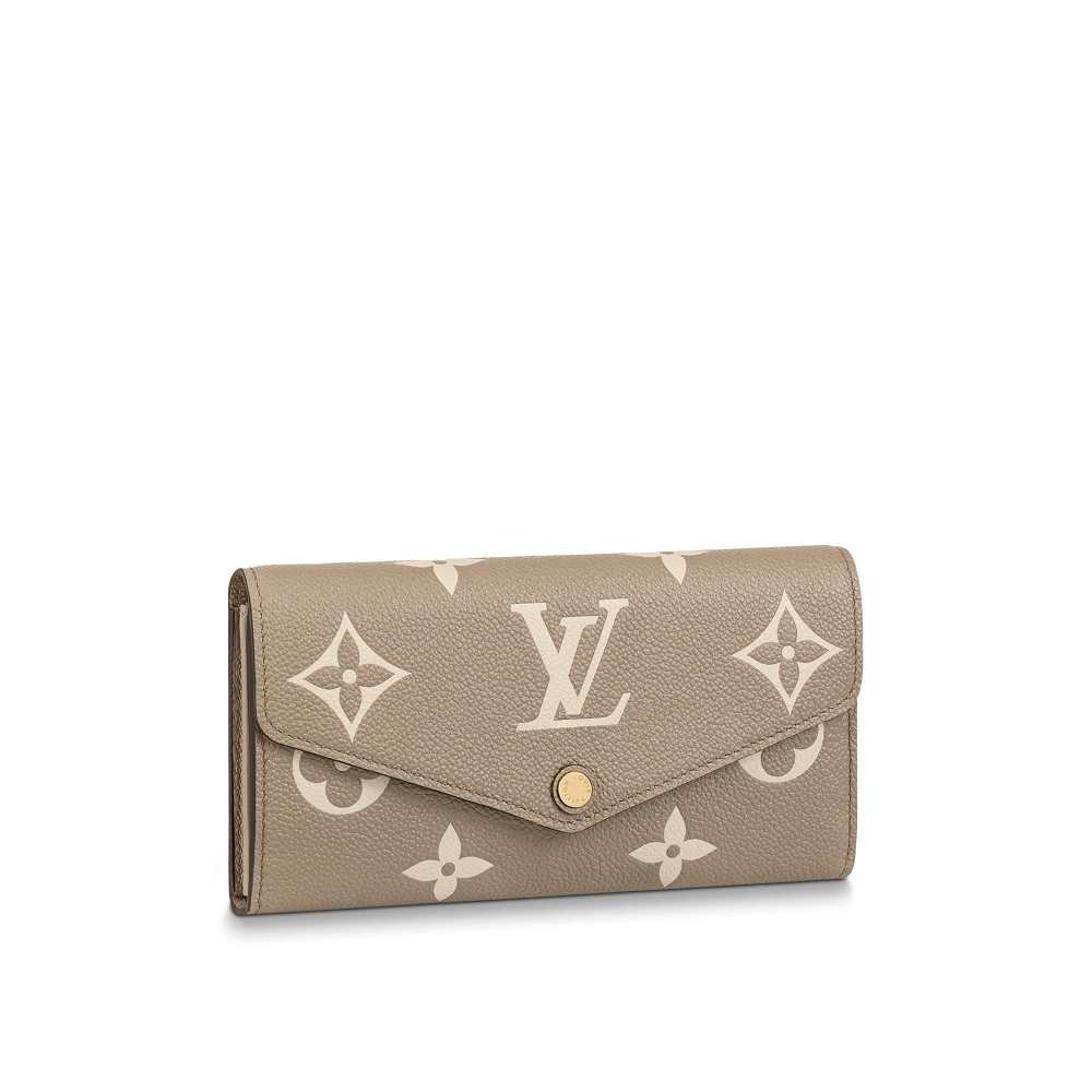 Sarah Wallet Bicolour Monogram Empreinte Leather M81049