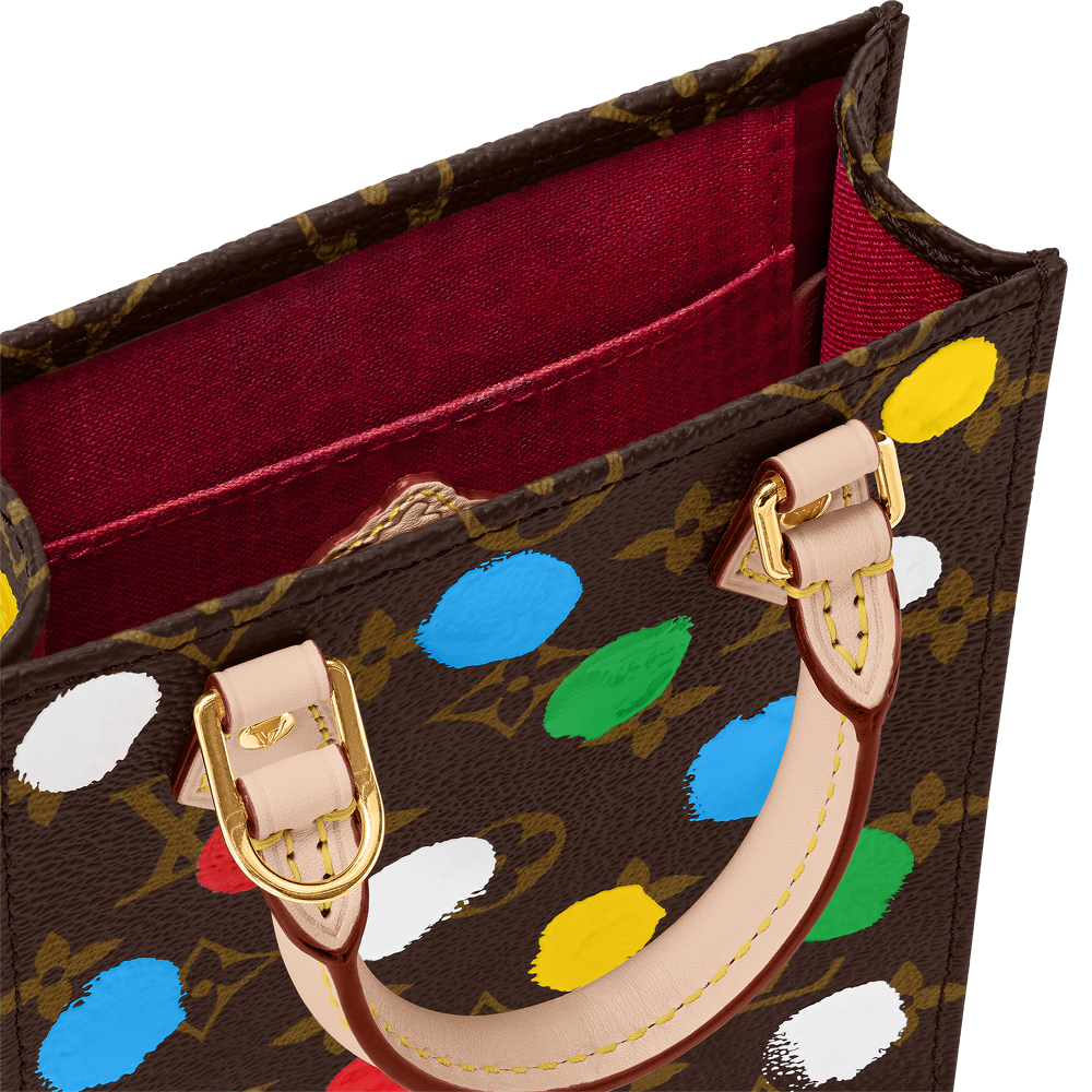 LV x YK Petit Sac Plat Monogram Canvas M81867