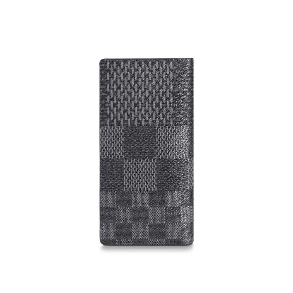 Brazza Wallet Damier Graphite Canvas N60436