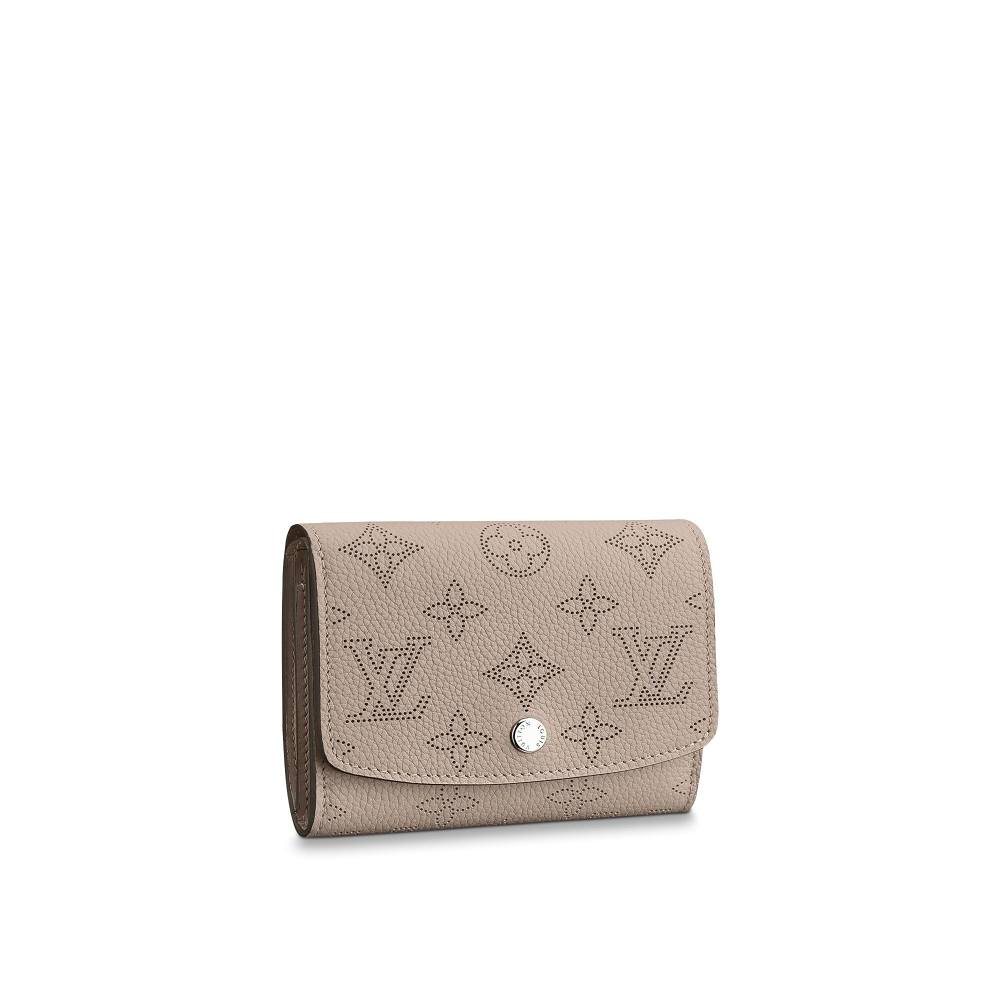 Iris Compact Wallet Mahina Leather M69420